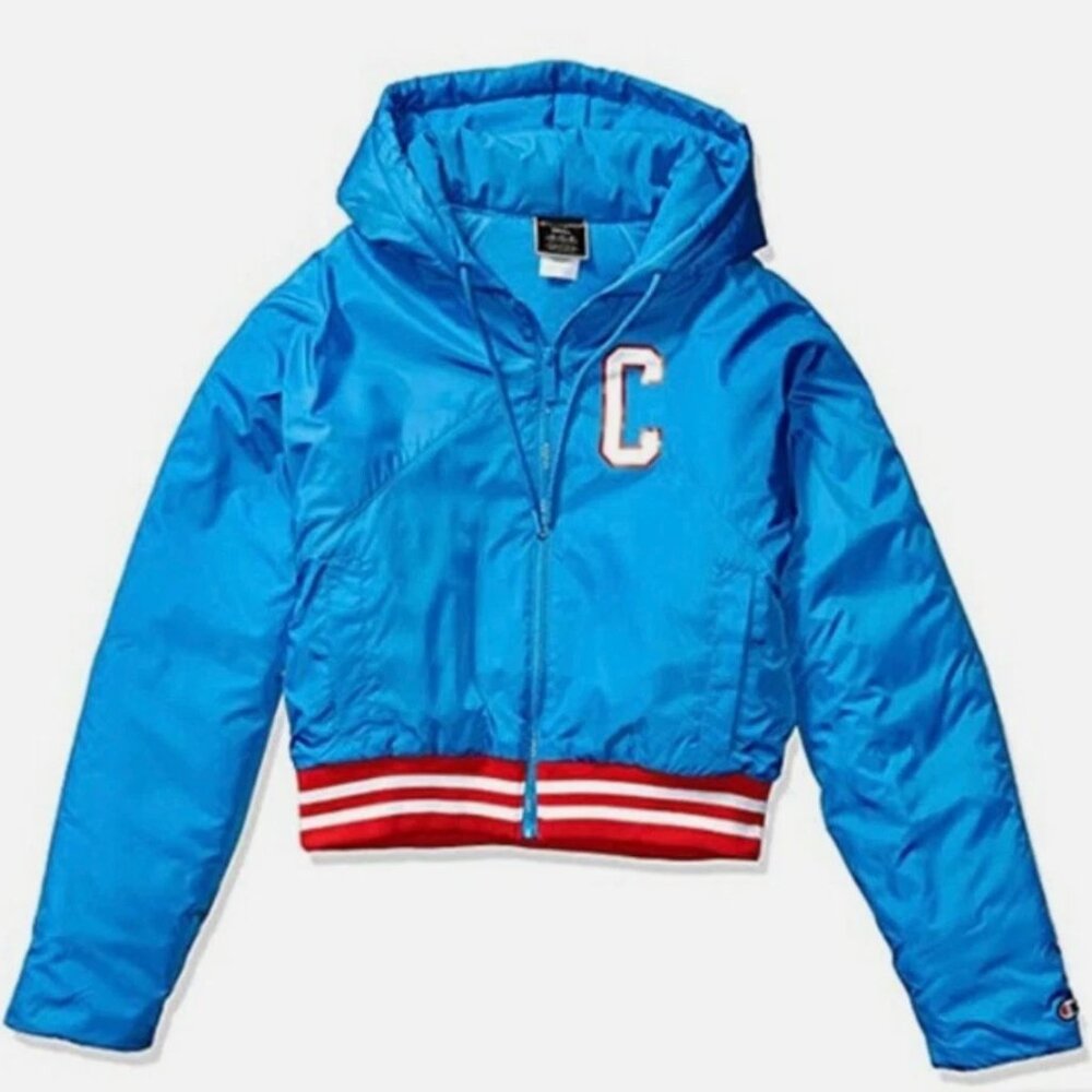 Champion LIFE Women's Fashion Blue Jay USA Jacket sz small NWT zumiez